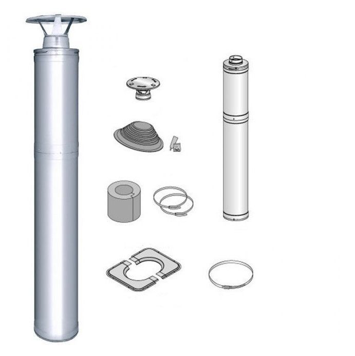 Foto der Harvia WHP1500BS RVS Stahlschornstein - Barrel