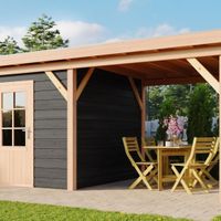 Foto der WoodAcademy WoodAcademy Rückwand Fichte 600 cm Grau (144331)*