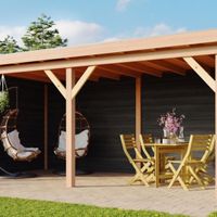 Foto der WoodAcademy WoodAcademy Rückwand Fichte 600 cm Grau (144331)*