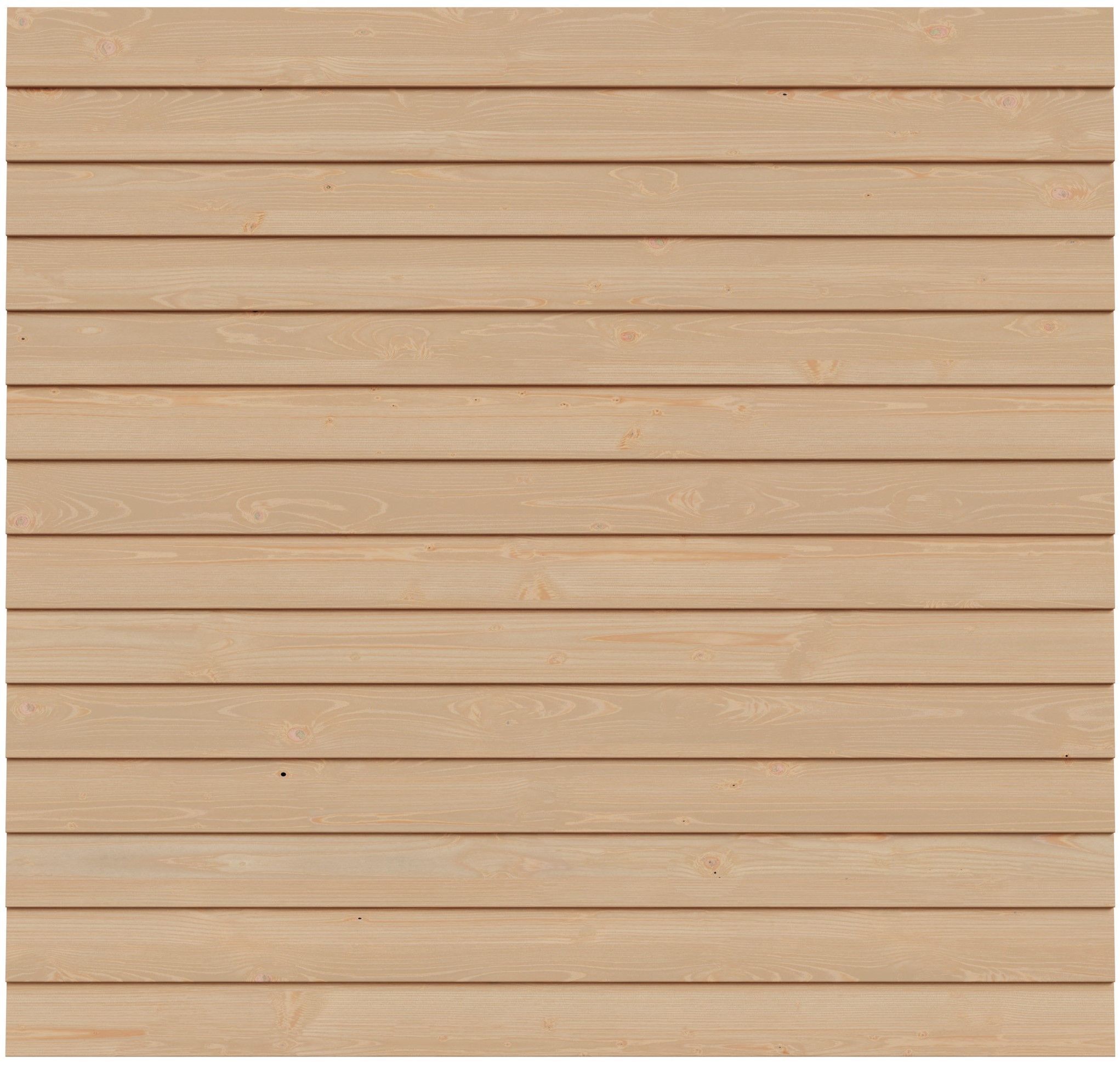 Foto der WoodAcademy Remise Rückwand Douglas 600 cm