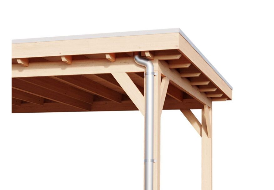 Foto van Afvoerset hemelafvoer dubbel zink