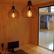 Foto van Azalp tuinkantoor Lomond 375 x 330 cm - Thermowood - Showroom Model