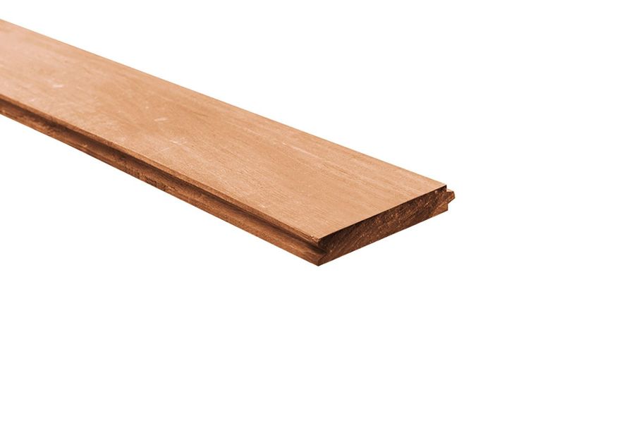 Azobe Damwand 030/185 - 350 cm Foto van Azobe Damwand 030/185 - 350 cm