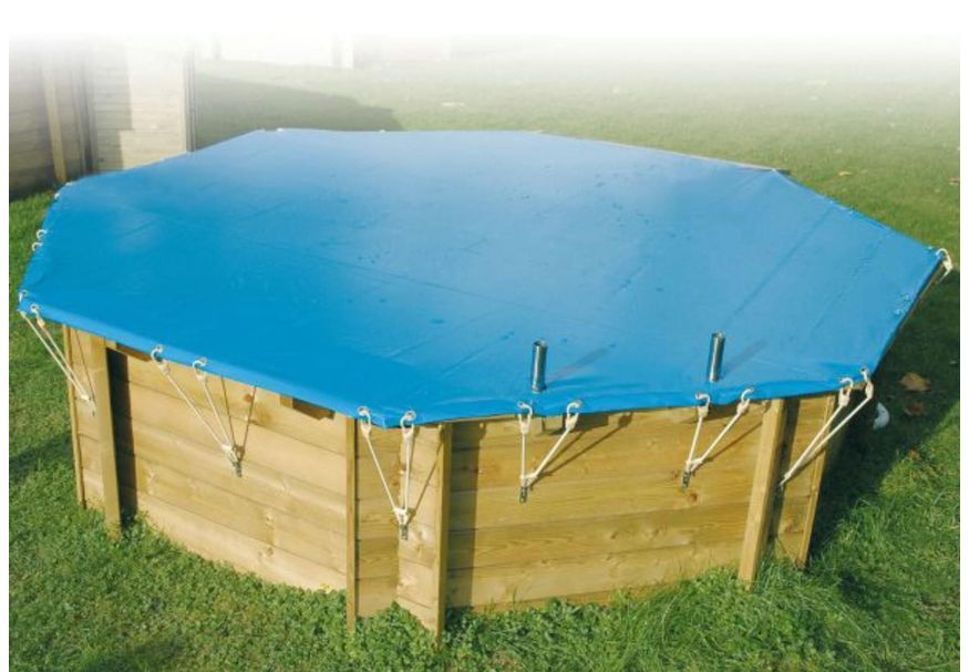 Ubbink afdekzeil voor Azura 750 x 400 cm (8-hoekig) ovaalvormig zwembad Foto van Ubbink afdekzeil voor Azura 750 x 400 cm (8-hoekig) ovaalvormig zwembad
