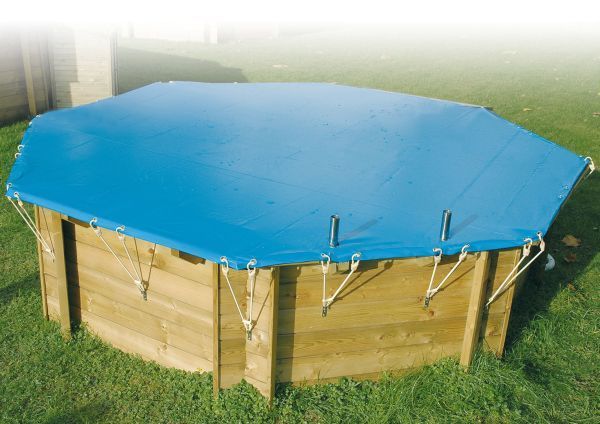 Foto der Ubbink Azura Winterabdeckung 505 x 350 cm rechteckiges Modell