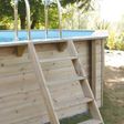 Foto van Ubbink Azura 505 x 350 x 126 cm compleet met blauwe liner en uitrusting