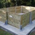 Foto van Ubbink Azura 505 x 350 x 126 cm compleet met blauwe liner en uitrusting