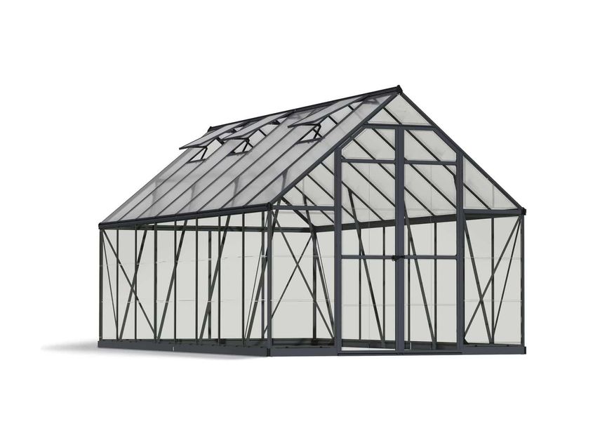 Palram – Canopia Balance Hybrid 8x16 - Grijs Foto van Palram – Canopia Balance Hybrid 8x16 - Grijs