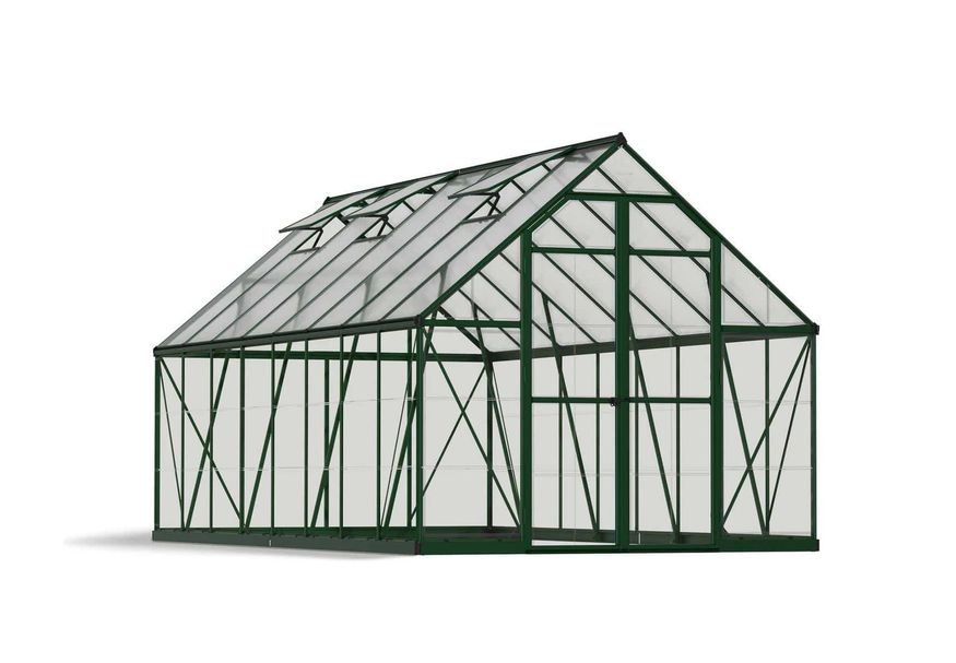 Palram – Canopia Balance Hybrid 8X16 - Groen Foto van Palram – Canopia Balance Hybrid 8X16 - Groen