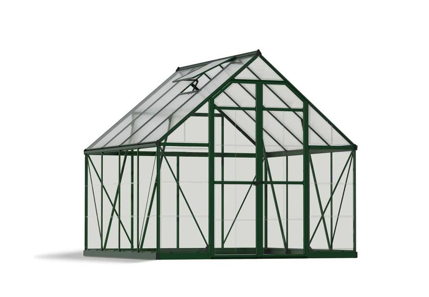 Palram – Canopia Balance Hybrid 8X8 - Groen Foto van Palram – Canopia Balance Hybrid 8X8 - Groen