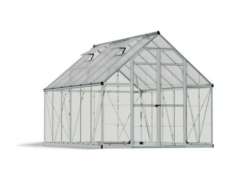Palram – Canopia Balance Hybrid 8X12 - Zilver Foto van Palram – Canopia Balance Hybrid 8X12 - Zilver