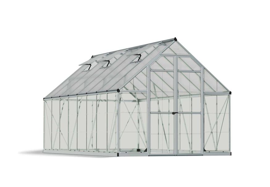 Palram – Canopia Balance Hybrid 8X16 - Zilver Foto van Palram – Canopia Balance Hybrid 8X16 - Zilver