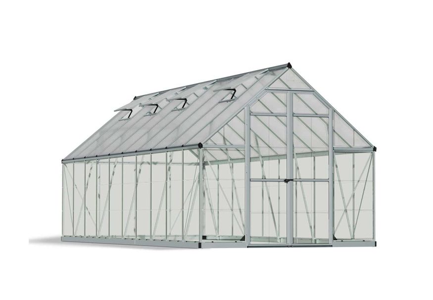 Palram – Canopia Balance Hybrid 8X20 - Zilver Foto van Palram – Canopia Balance Hybrid 8X20 - Zilver