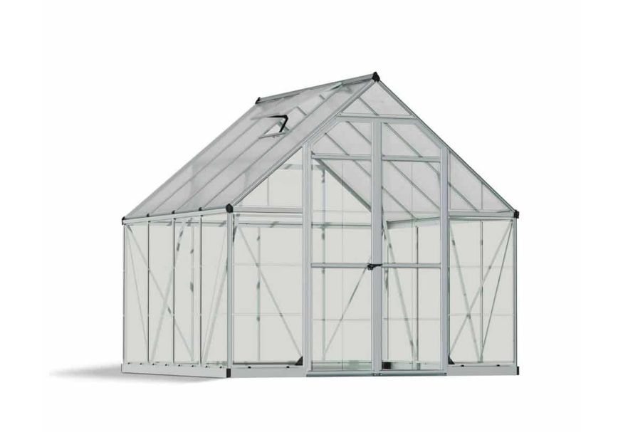 Palram – Canopia Balance Hybrid 8X8 - Zilver Foto van Palram – Canopia Balance Hybrid 8X8 - Zilver