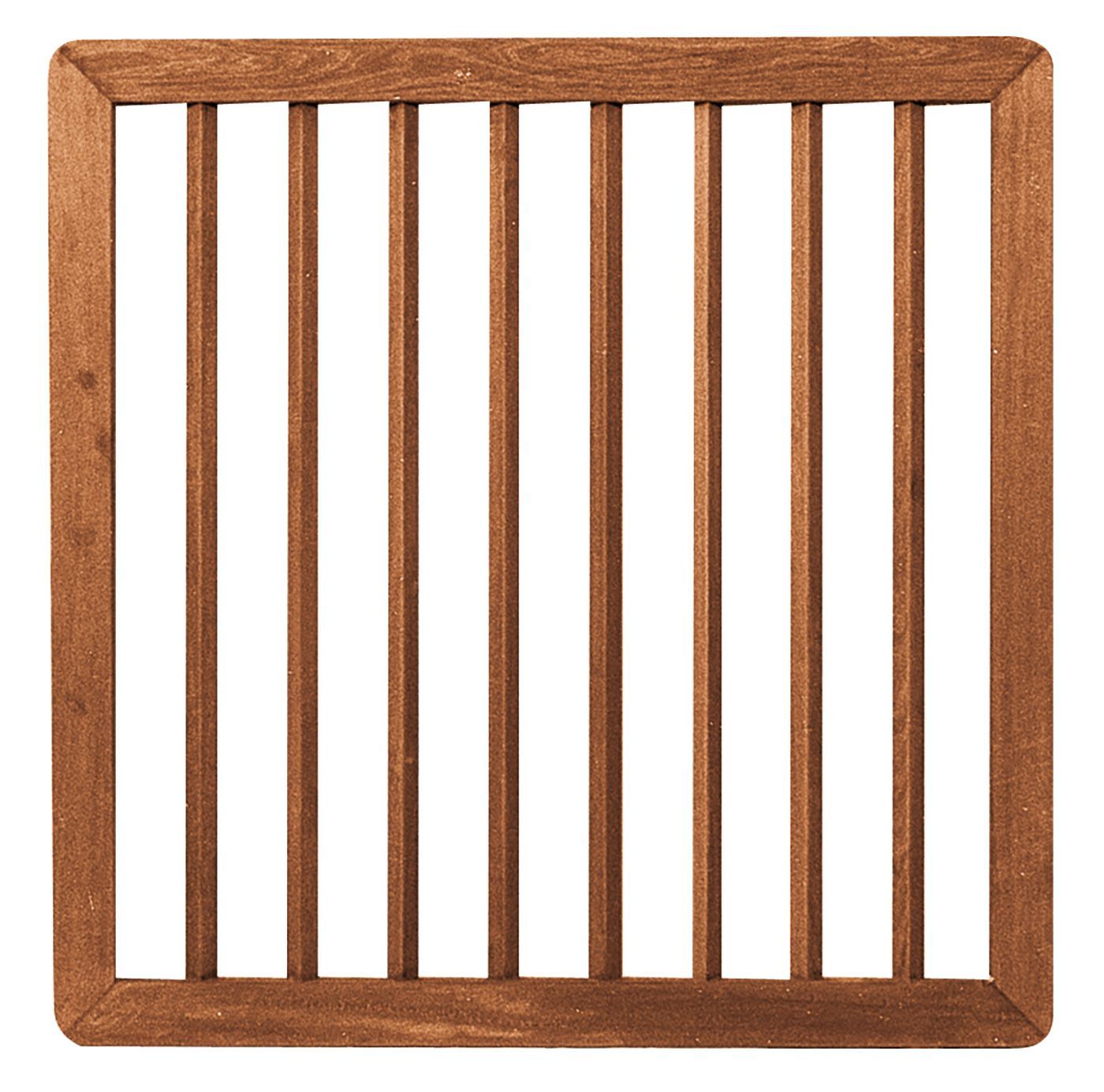 Foto van Azalp tuindeur Bangkirai recht kader