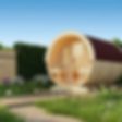 Foto van Ilogreen barrelsauna Eco 190x300 cm