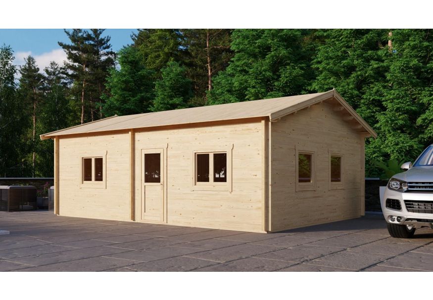 Foto von Azalp Chalet Bart mit Dachboden 550x800 cm - 60 mm