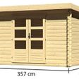 Foto van Karibu Bastrup 7 blokhut (73306)