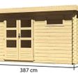 Foto van Karibu Bastrup 8 blokhut (78679)