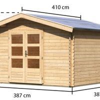 Foto der Karibu 91482 Bayreuth 6 Gartenhaus
