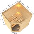 Foto van Karibu binnensauna Antonia (6162)