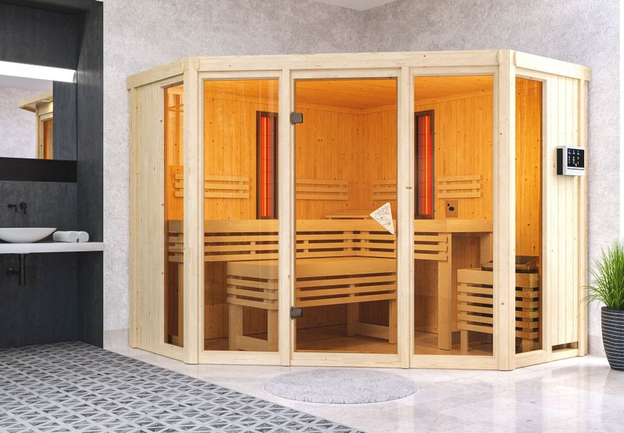 Karibu infraroodsauna Asta (6699) Foto van Karibu infraroodsauna Asta (6699)