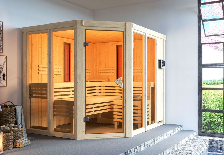 Karibu infraroodsauna Ava (6691) Foto van Karibu infraroodsauna Ava (6691)