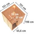 Foto von Karibu Innensauna Minja (59775)