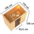Foto von Karibu Innensauna Variado (59809)