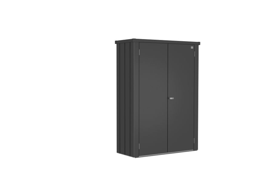 Foto van Biohort Terraskast Romeo M High donkergrijs metallic