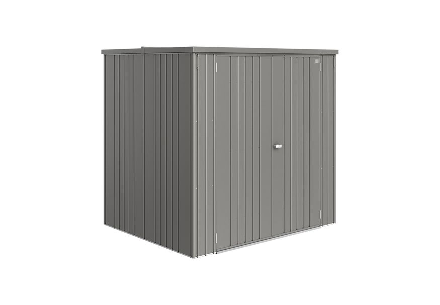 Biohort Tuinkast 190 LARGE kwartsgrijs metallic Foto van Biohort Tuinkast 190 LARGE kwartsgrijs metallic