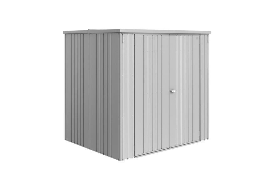 Biohort Tuinkast 190 LARGE zilver metallic Foto van Biohort Tuinkast 190 LARGE zilver metallic