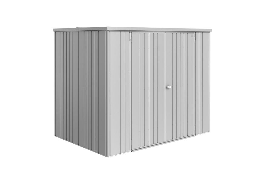 Biohort Tuinkast 230 LARGE zilver metallic Foto van Biohort Tuinkast 230 LARGE zilver metallic