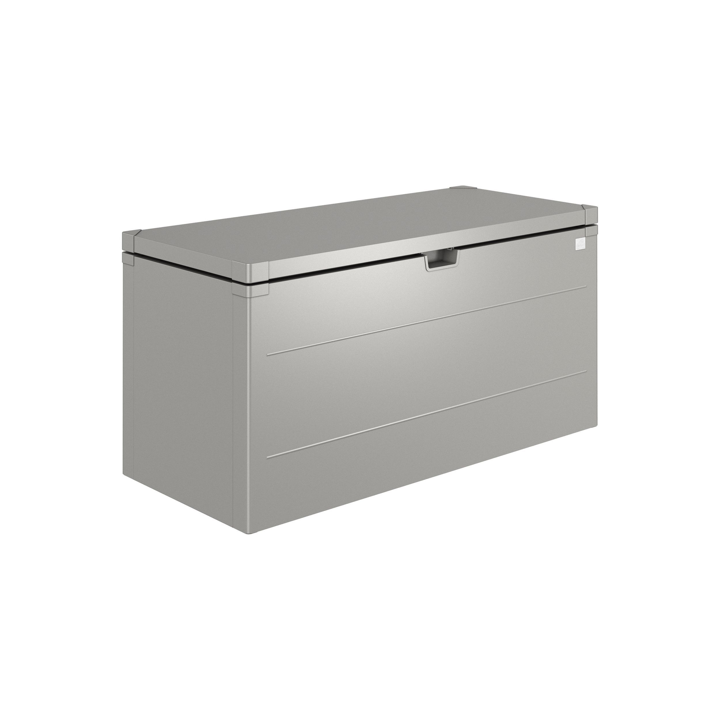 Foto van Biohort Kussenbox Stylebox kwartsgrijs metallic 140