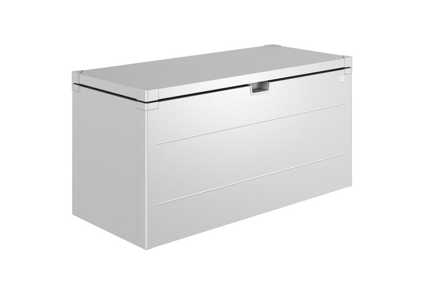 Biohort StyleBox 140 zilver met. Foto van Biohort StyleBox 140 zilver met.