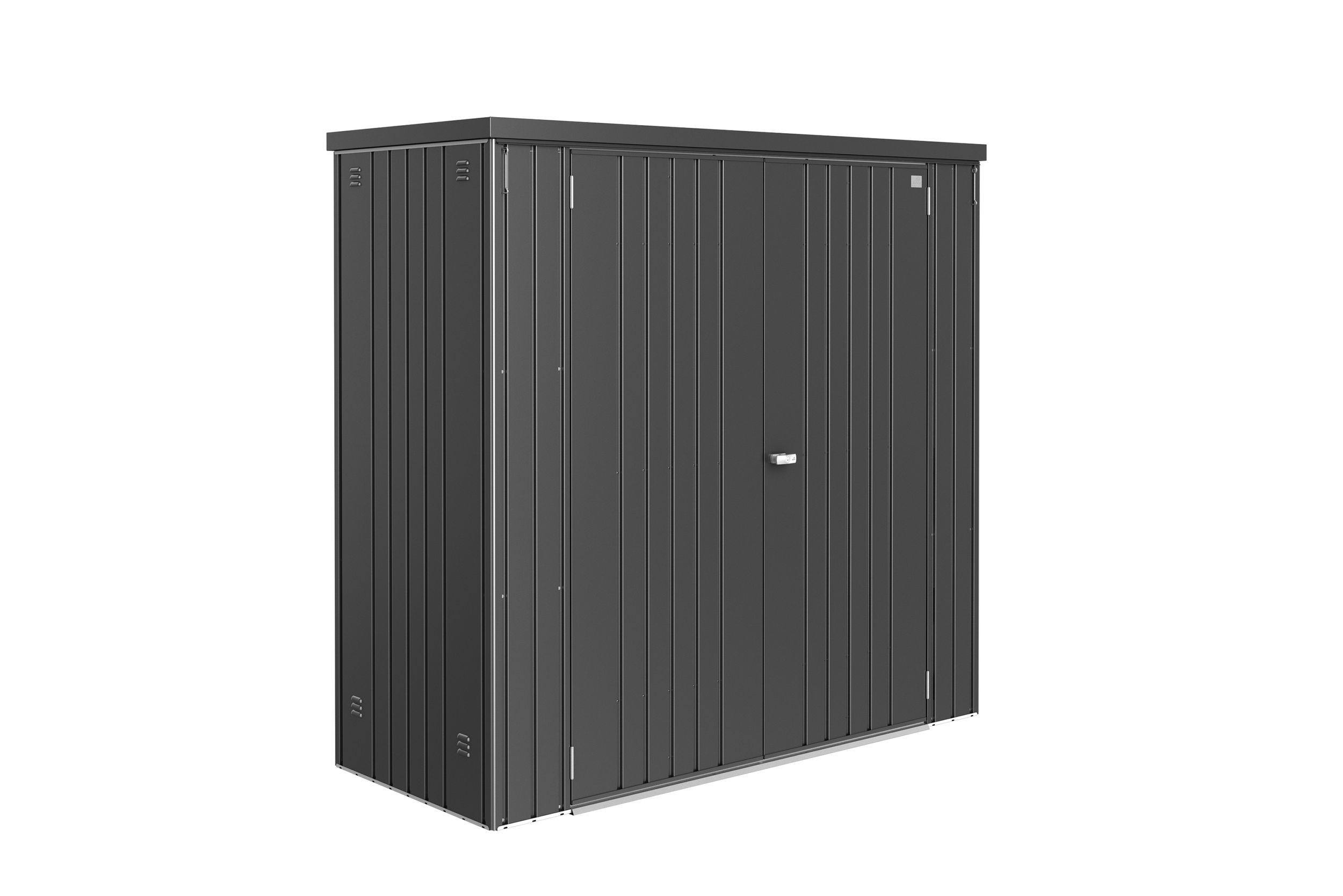 Foto van Biohort tuinkast donkergrijs metallic 190