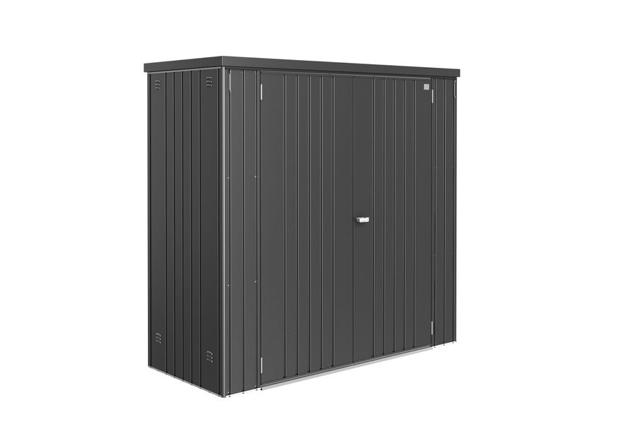 Biohort Tuinkast Gr. 190 donkergrijs metallic Foto van Biohort Tuinkast Gr. 190 donkergrijs metallic