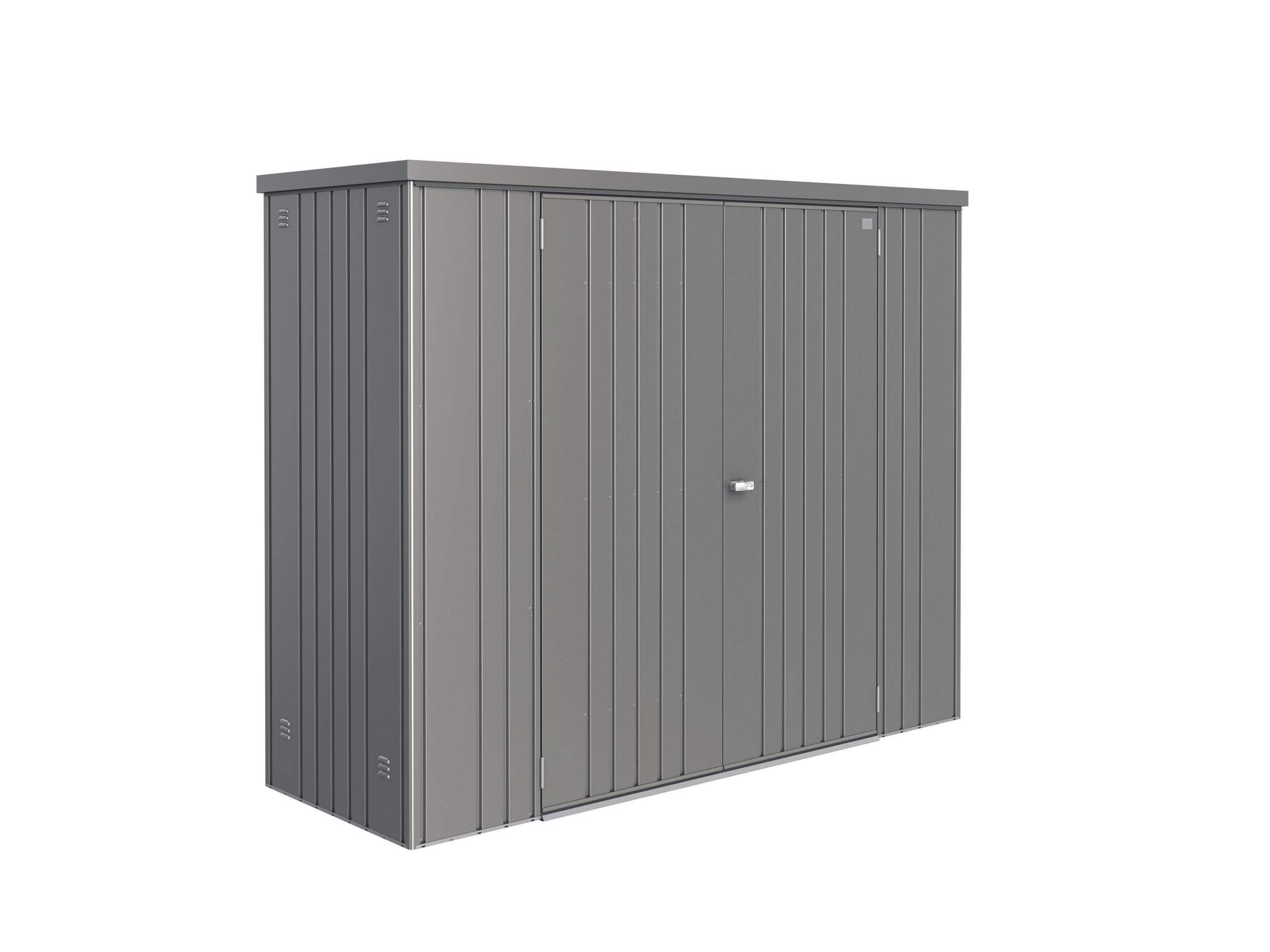 Foto van Biohort tuinkast kwartsgrijs metallic 230