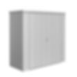 Foto van Biohort Tuinkast Gr.190 zilver metallic