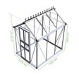 Foto van Royal Well Birdlip 64, zwart gecoat, veiligheidsglas 3mm