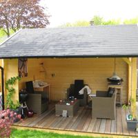 Foto van Azalp Houten Kapschuur Bjorn