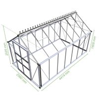 Foto van Royal Well Blockley 148 - groen gecoat - veiligheidsglas 3mm