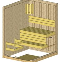 Foto der Hot Orange Blossom Heimsauna