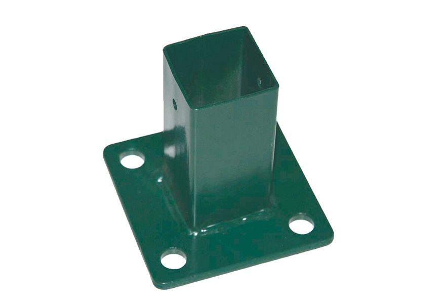 Bodemplaat vierkant antra 10x10cm Foto van Bodemplaat vierkant antra 10x10cm