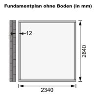 Foto der Karibu 68862 Gartenhaus Bomlitz 3
