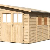 Foto der Karibu 68863 Gartenhaus Bomlitz 4