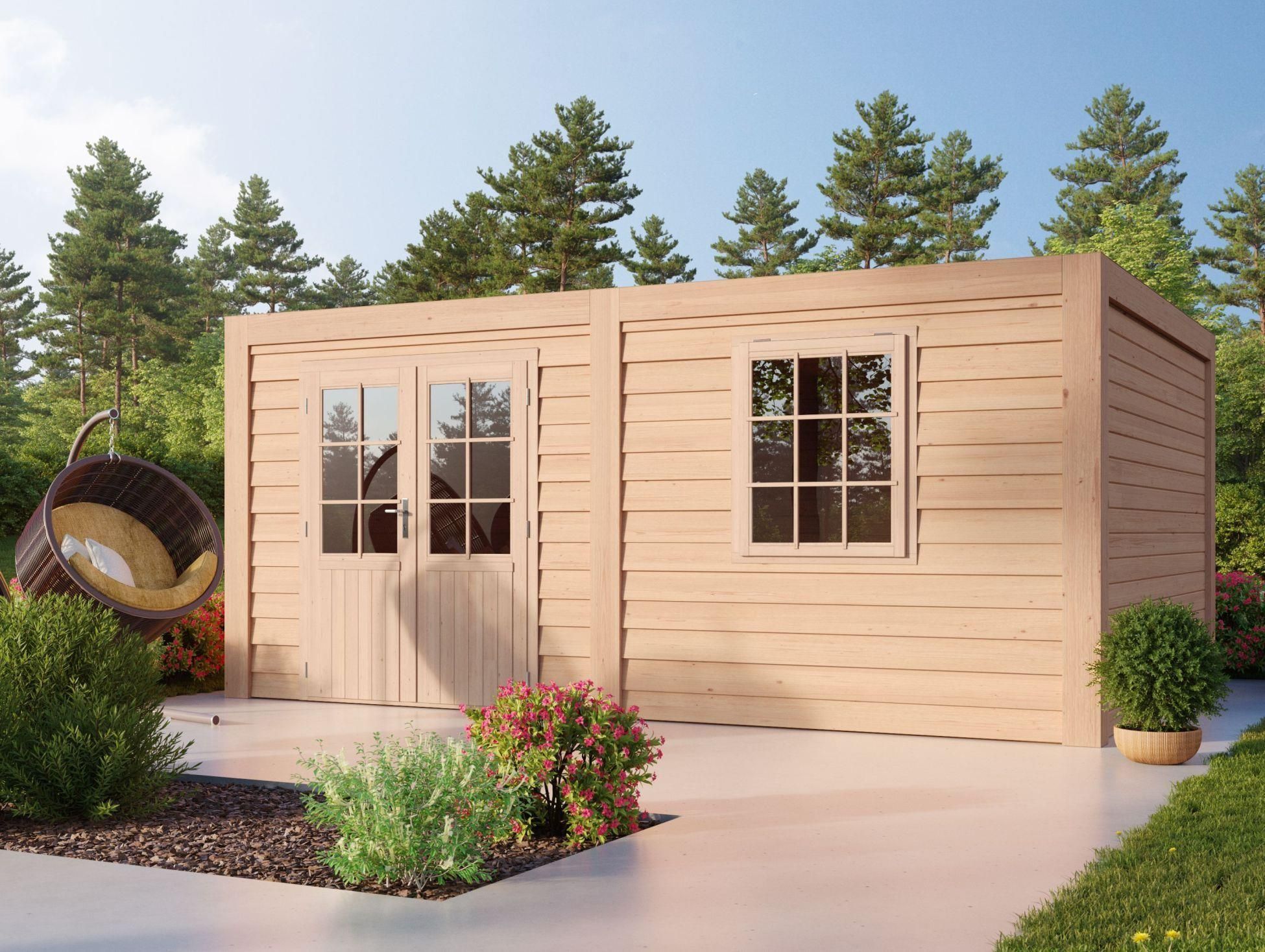 Foto der Woodacademy Douglasien Gartenhaus Borniet Essential