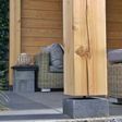 Foto van WoodAcademy houten tuinhuis Borniet Excellent grigio 500x300 cm