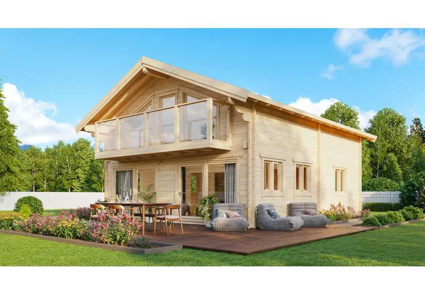 Foto van Azalp Chalet Breda 700x850 cm, 95 mm