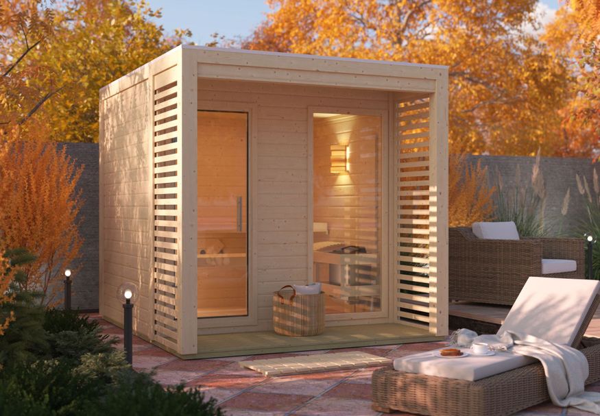 Karibu buitensauna Angkor 2 (181) Foto van Karibu buitensauna Angkor 2 (181)